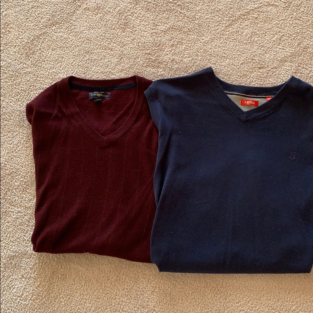 2 men’s sweater vests - Picture 3 of 3